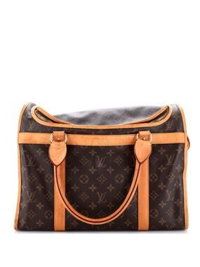 Louis Vuitton Dog Carrier Bag Canvas 40 #349164L20B